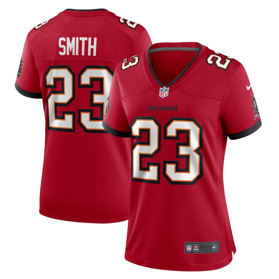 Women's Tampa Bay Buccaneers Tykee Smith Nike Red Game Jersey - Puhuasuan