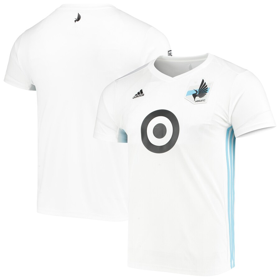 Men's Minnesota United FC adidas White 2020/21 Drift Replica Jersey - Puhuasuan