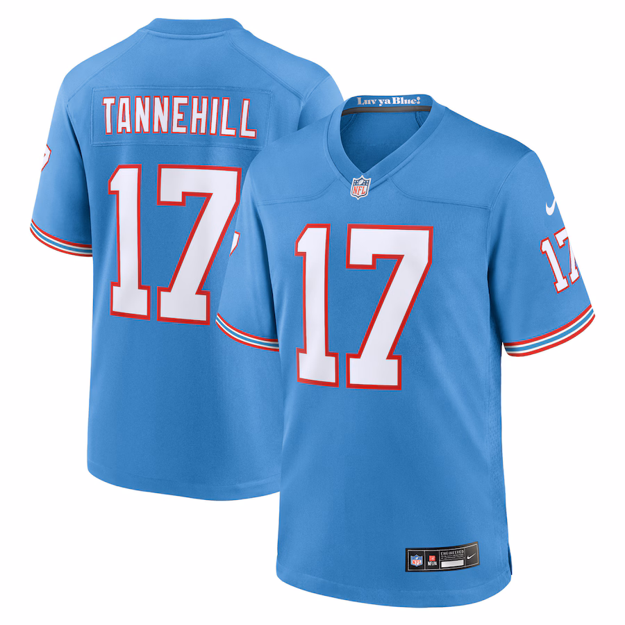 Youth Tennessee Titans Ryan Tannehill Nike Light Blue Game Jersey - Puhuasuan