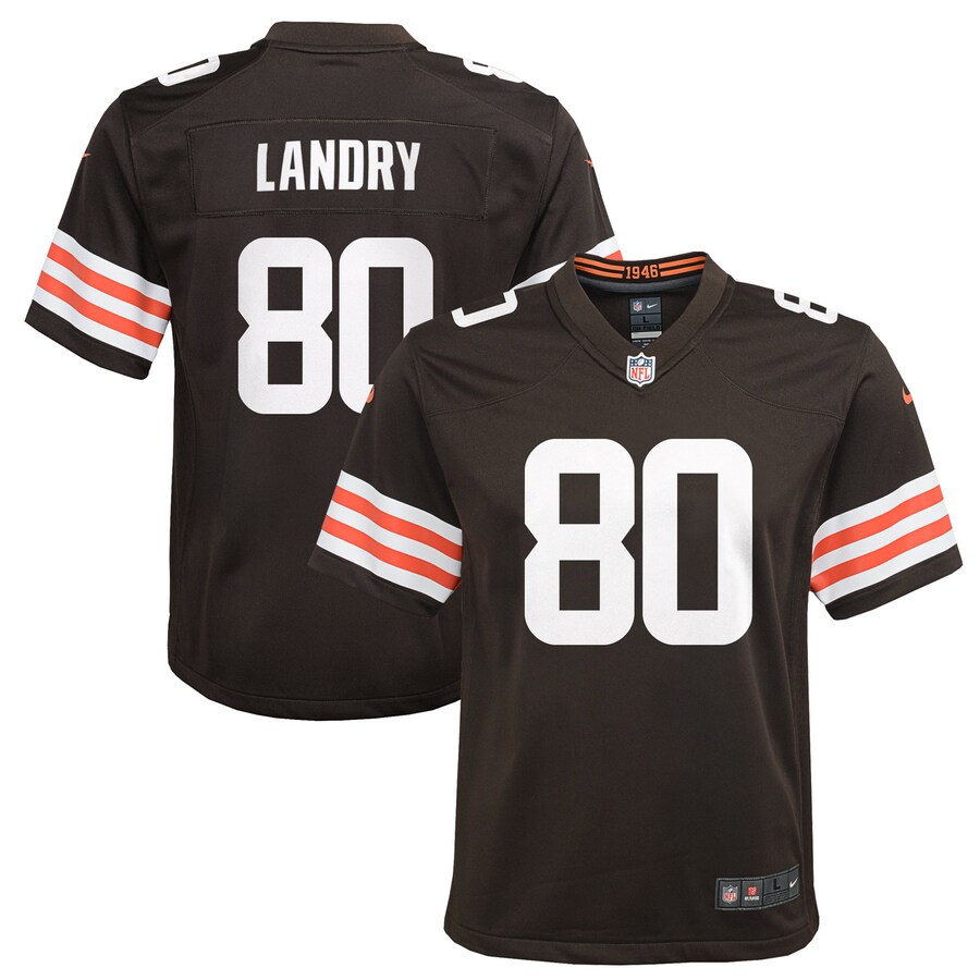 Youth Cleveland Browns Jarvis Landry Nike Brown Game Jersey - Puhuasuan