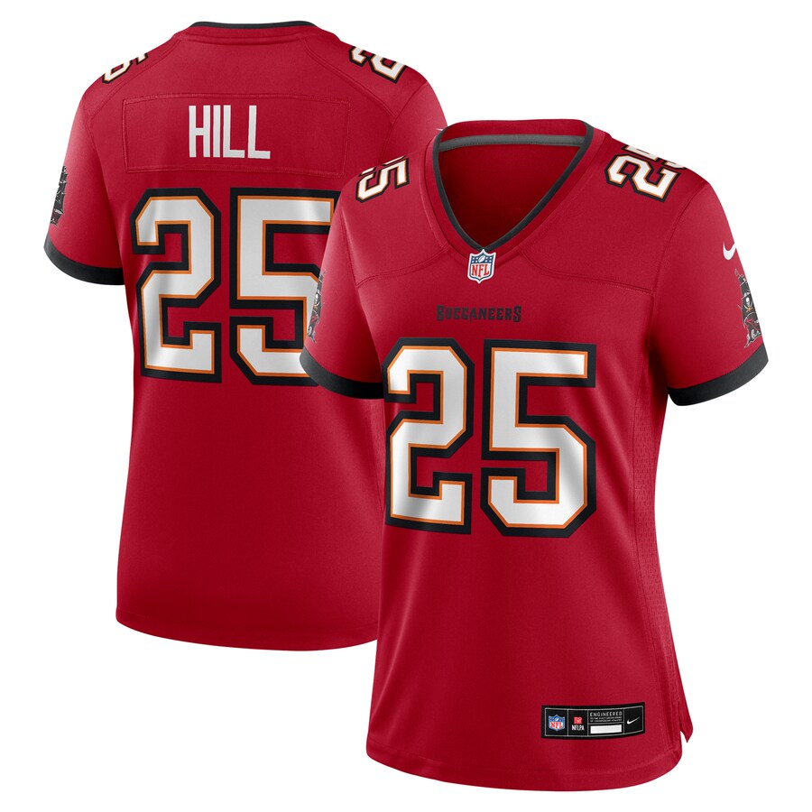 Women's Tampa Bay Buccaneers Troy Hill Nike Red Game Jersey - Puhuasuan