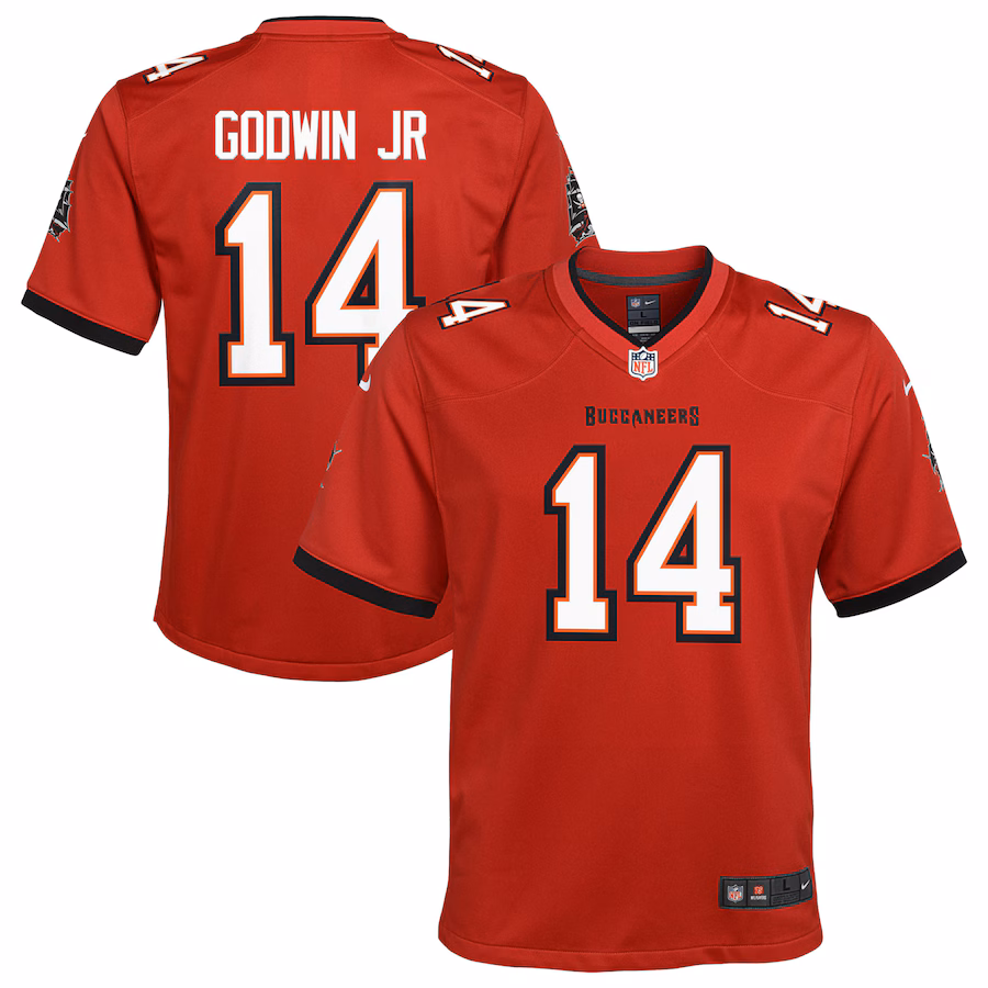 Youth Tampa Bay Buccaneers Chris Godwin Jr. Nike Red Game Jersey - Puhuasuan