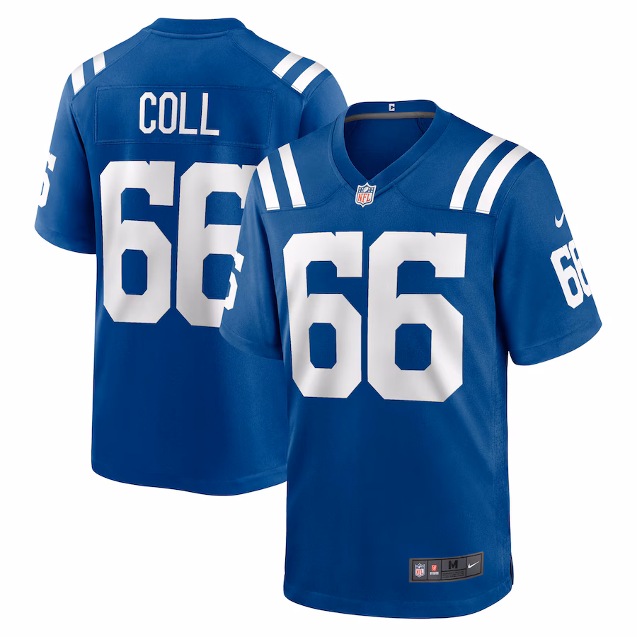 Men's Indianapolis Colts Ryan Coll Nike Royal Game Jersey - Puhuasuan