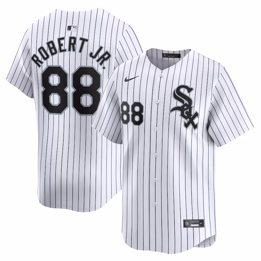 Men's Chicago White Sox Luis Robert Jr. Nike White Home Limited Player Jersey - Puhuasuan