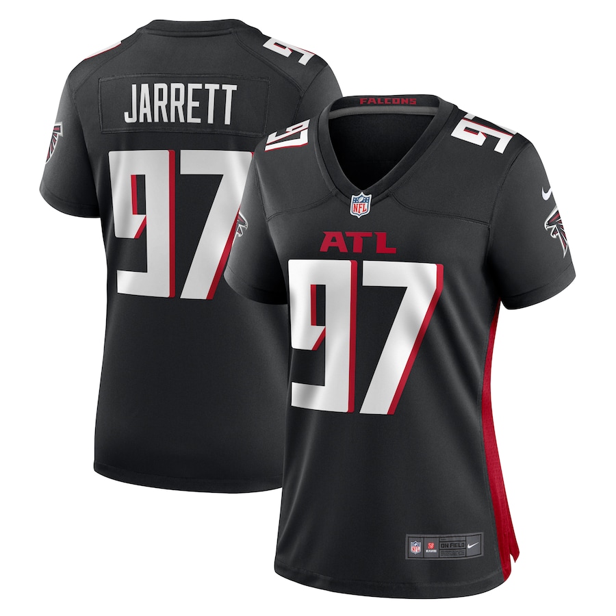 Women's Atlanta Falcons Grady Jarrett Nike Black Game Jersey - Puhuasuan