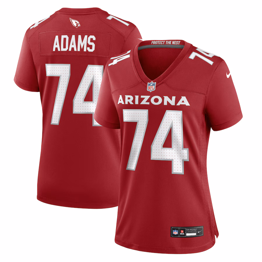 Women's Arizona Cardinals Isaiah Adams Nike Cardinal Game Jersey - Puhuasuan