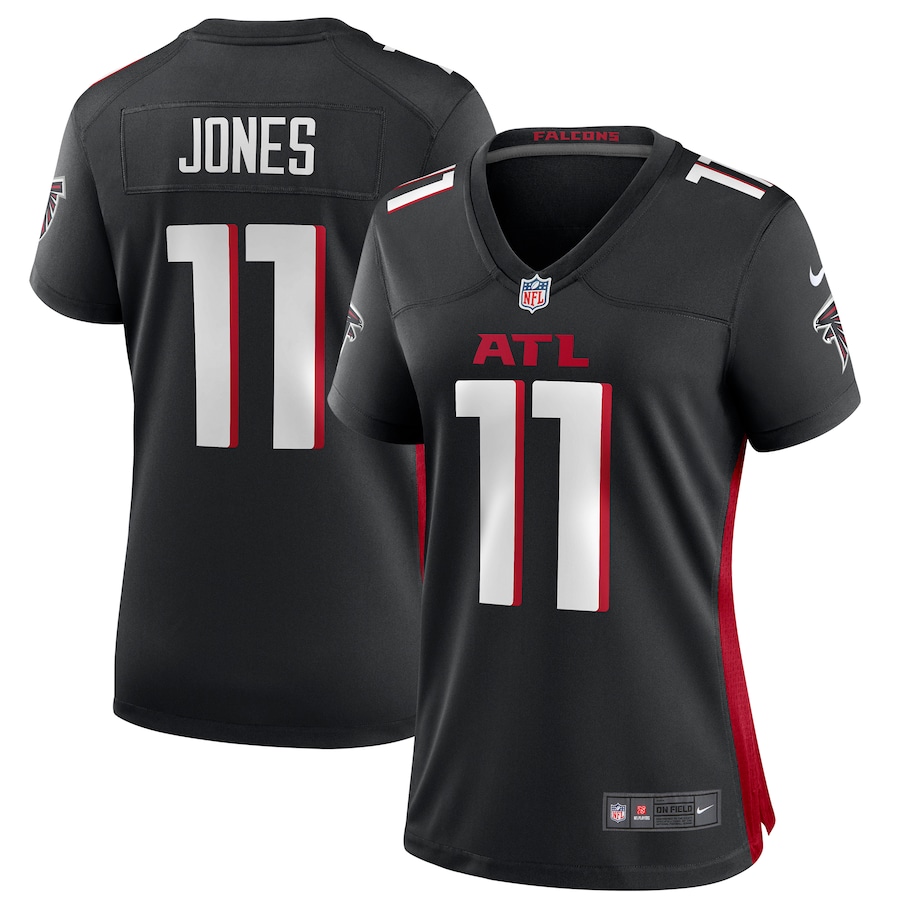 Women's Atlanta Falcons Julio Jones Nike Black Game Jersey - Puhuasuan