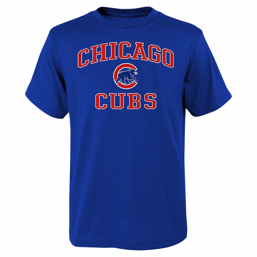 Youth Chicago Cubs Royal Heart & Soul T-Shirt - Puhuasuan