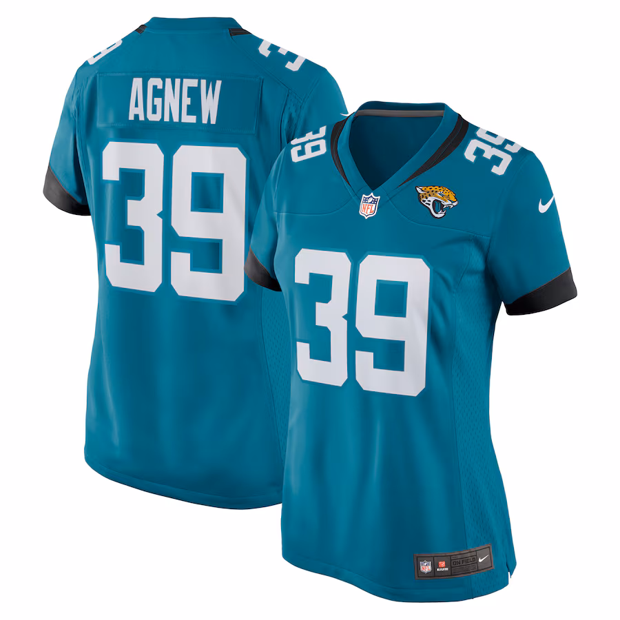 Women's Jacksonville Jaguars Jamal Agnew Nike Teal Nike Game Jersey - Puhuasuan