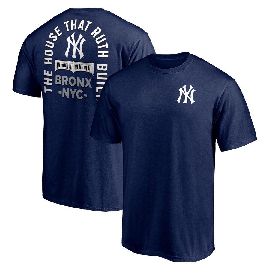 Men's New York Yankees Navy Team Hometown Collection Ruth's House T-Shirt - Puhuasuan
