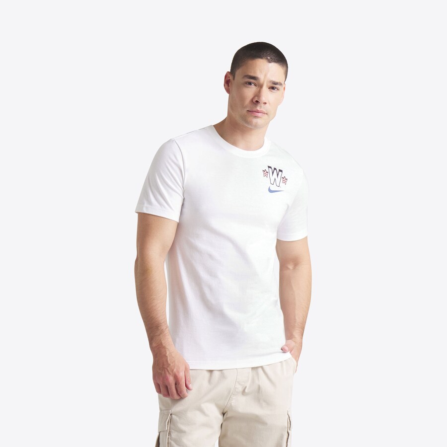 Men's Washington Nationals Nike White 2025 City Connect T-Shirt - Puhuasuan