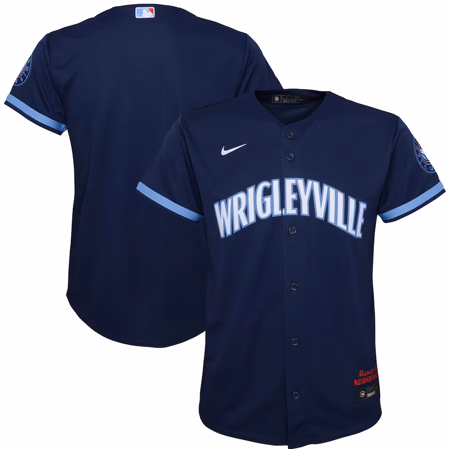 Youth Chicago Cubs Nike Navy City Connect Replica Jersey - Puhuasuan