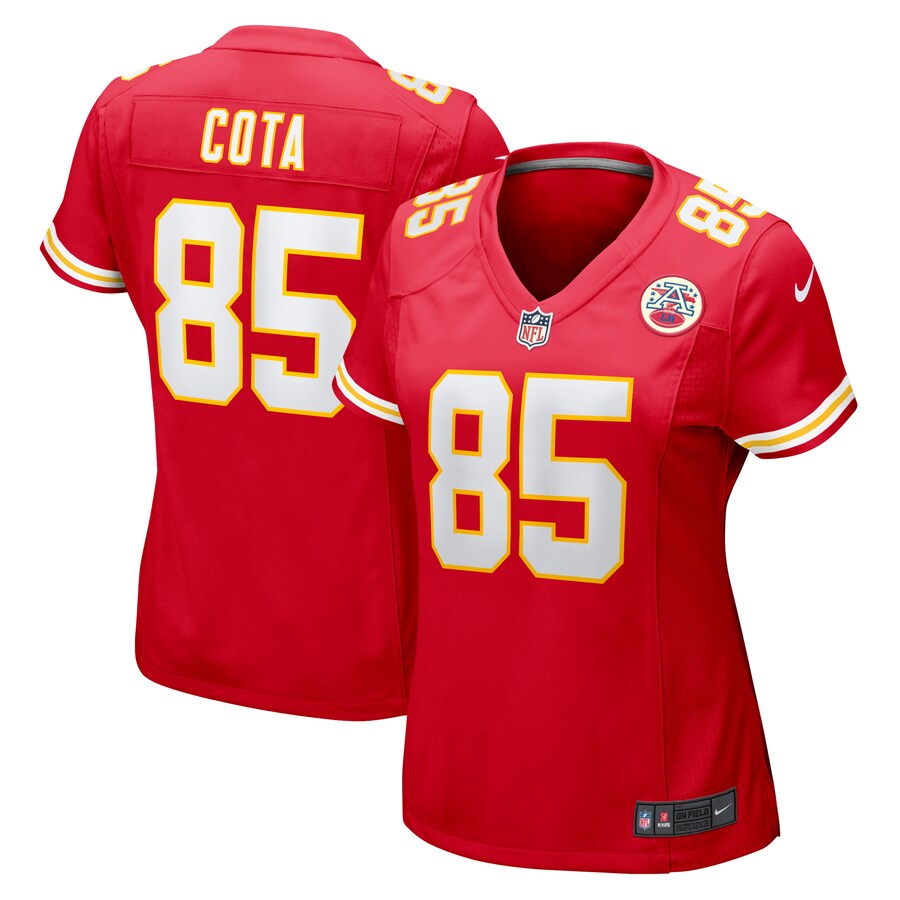Women's Kansas City Chiefs Chase Cota Nike  Red  Game Jersey - Puhuasuan