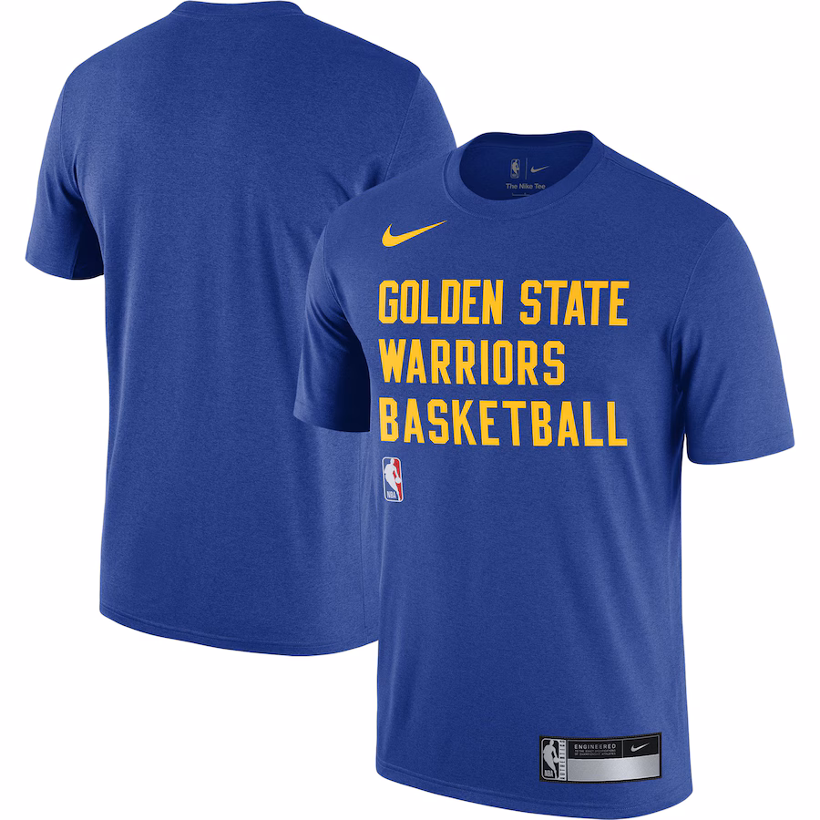 Men's Golden State Warriors Nike Royal 2023/24 Sideline Legend Performance Practice T-Shirt - Puhuasuan