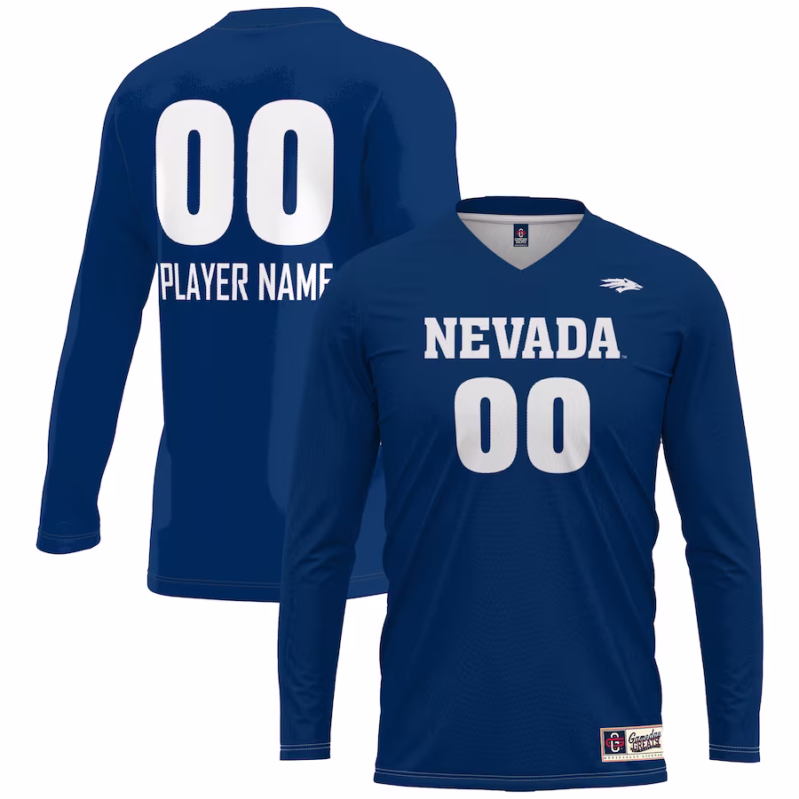 Nevada Wolf Pack GameDay Greats Youth Pick-A-Player NIL Women's Volleyball Lightweight Jersey - Navy - Puhuasuan