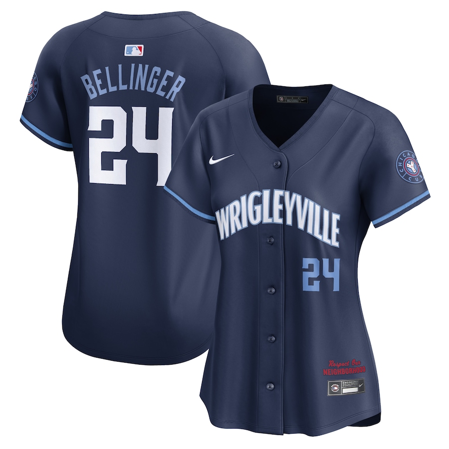 Women's Chicago Cubs Cody Bellinger Nike Navy City Connect Limited Player Jersey - Puhuasuan