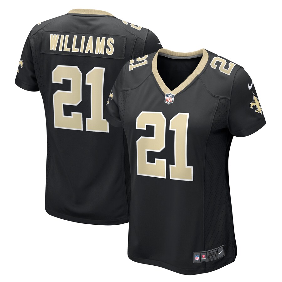 Women's New Orleans Saints Jamaal Williams Nike Black Player Jersey - Puhuasuan
