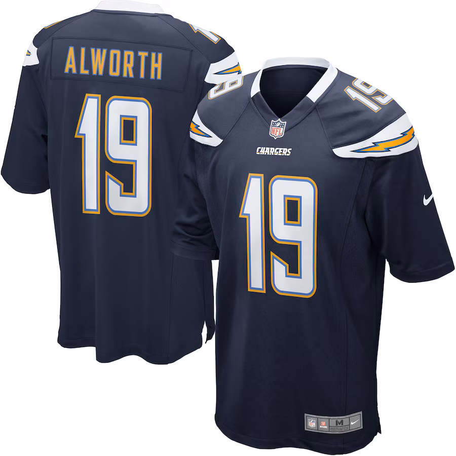 Youth San Diego Chargers Lance Alworth Nike Navy Blue Retired Game Jersey - Puhuasuan