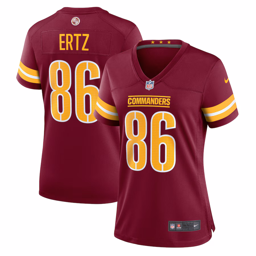 Women's Washington Commanders Zach Ertz Nike  Burgundy Game Jersey - Puhuasuan