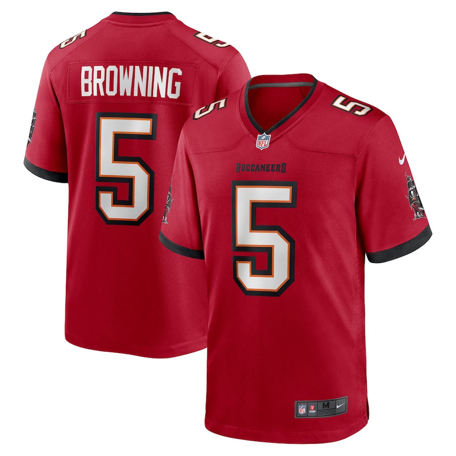 Men's Tampa Bay Buccaneers Jack Browning Nike Red Game Jersey - Puhuasuan
