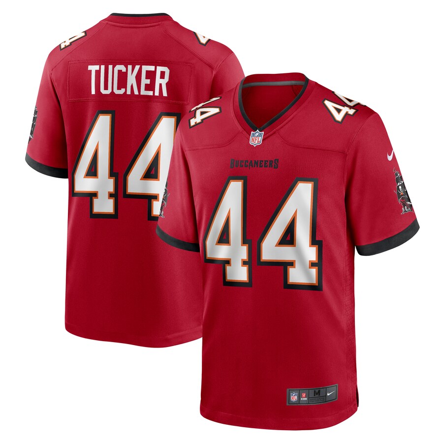 Men's Tampa Bay Buccaneers Sean Tucker Nike  Red  Game Jersey - Puhuasuan