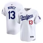 Men's Los Angeles Dodgers Max Muncy Nike White Home Limited Player Jersey - Puhuasuan