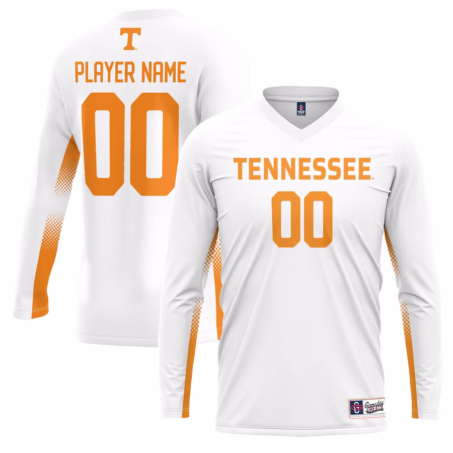 Tennessee Volunteers GameDay Greats Youth NIL Lightweight Volleyball Jersey - White - Puhuasuan