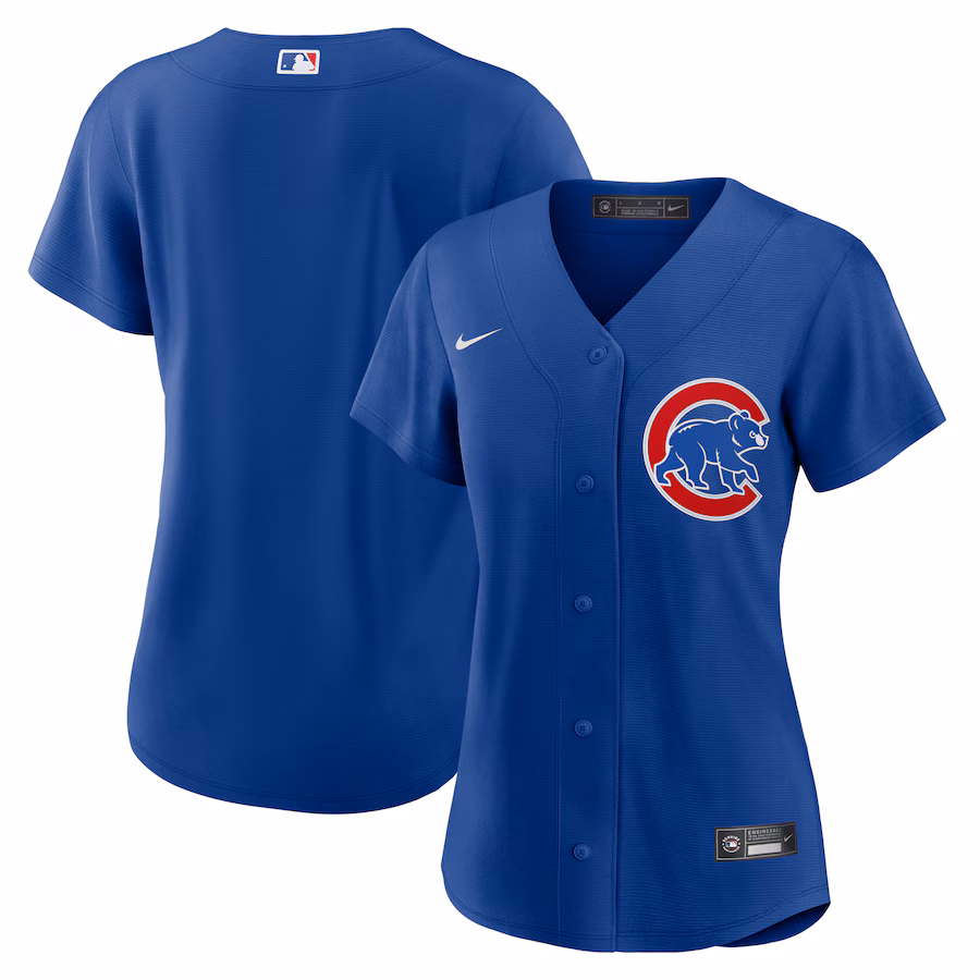 Women's Chicago Cubs Nike Royal Alternate Replica Team Jersey - Puhuasuan