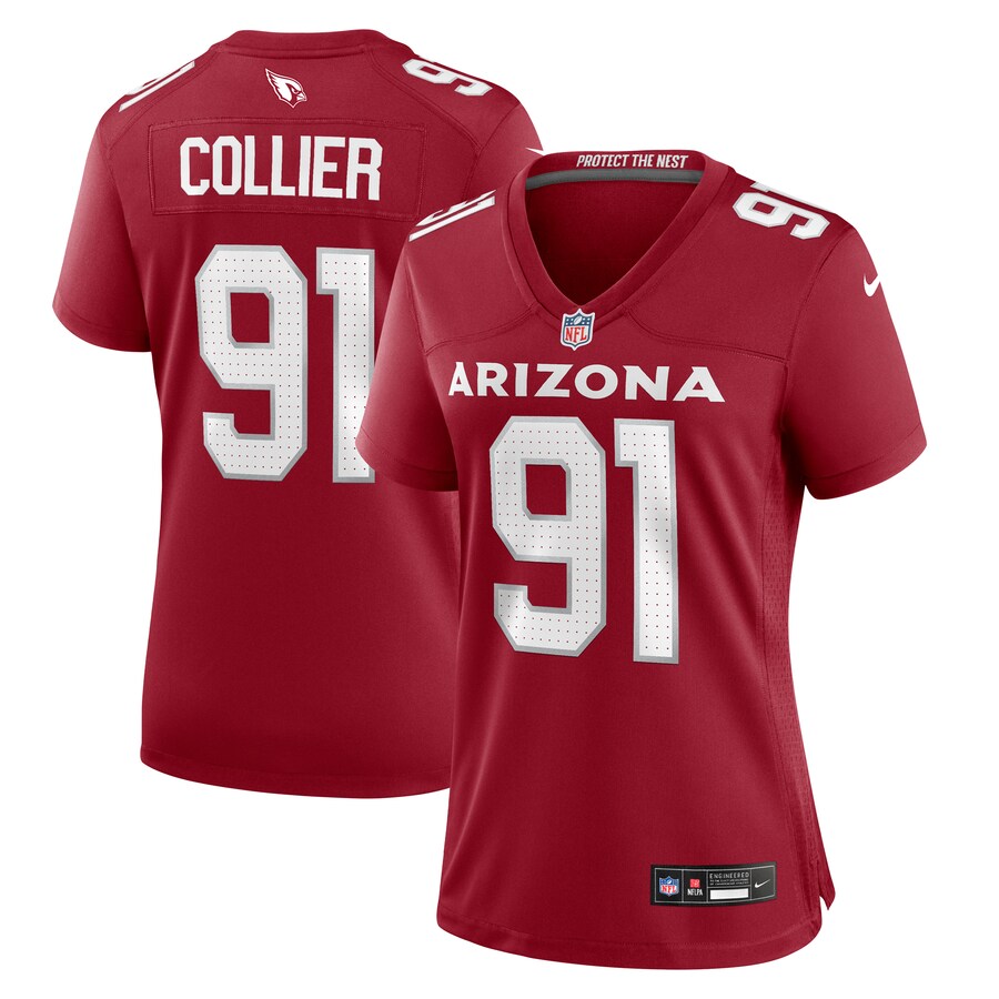 Women's Arizona Cardinals L.J. Collier Nike Cardinal Nike Women's Team Color Jersey - Puhuasuan