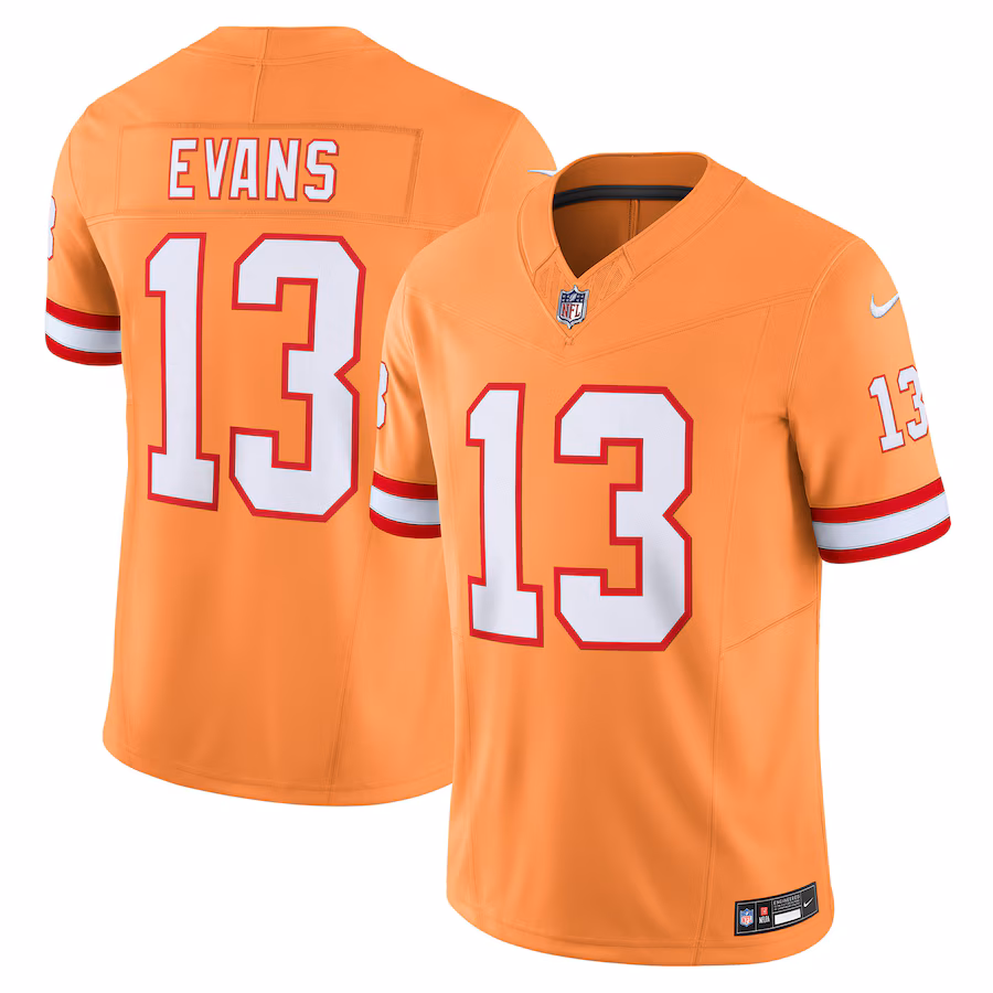 Men's Tampa Bay Buccaneers Mike Evans Nike Orange Vapor F.U.S.E. Limited Jersey - Puhuasuan