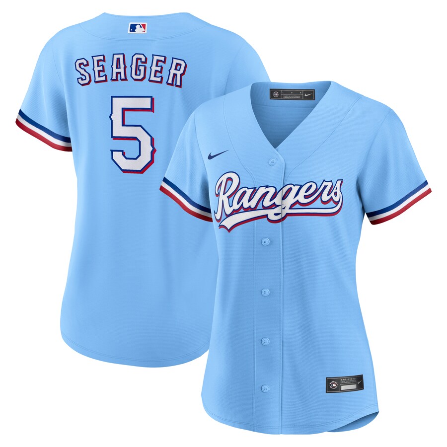 Women's Texas Rangers Corey Seager Nike Light Blue Alternate Replica Player Jersey - Puhuasuan