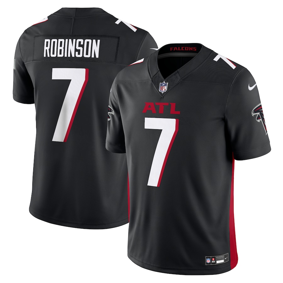 Men's Atlanta Falcons Bijan Robinson Nike Black Vapor F.U.S.E. Limited Jersey - Puhuasuan