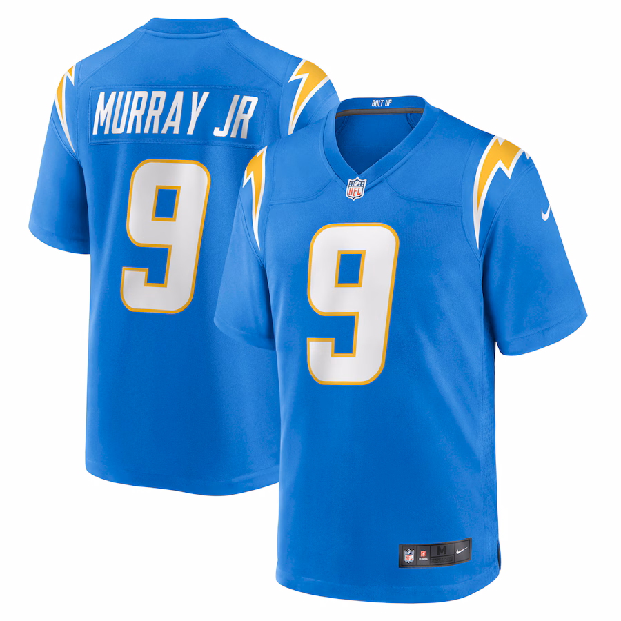 Men's Los Angeles Chargers Kenneth Murray Jr. Nike Powder Blue Game Jersey - Puhuasuan