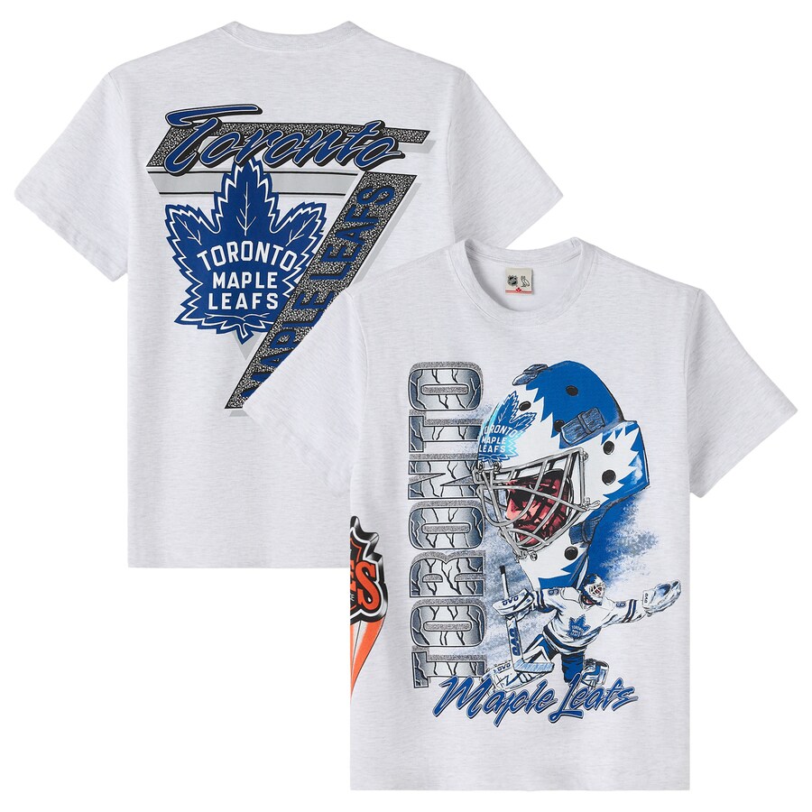 Men's Toronto Maple Leafs OVO x NHL Heather Gray Retro T-Shirt - Puhuasuan