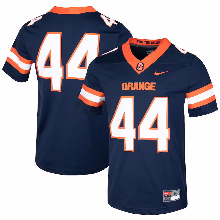 #44 Syracuse Orange Nike Football Jersey - Navy - Puhuasuan