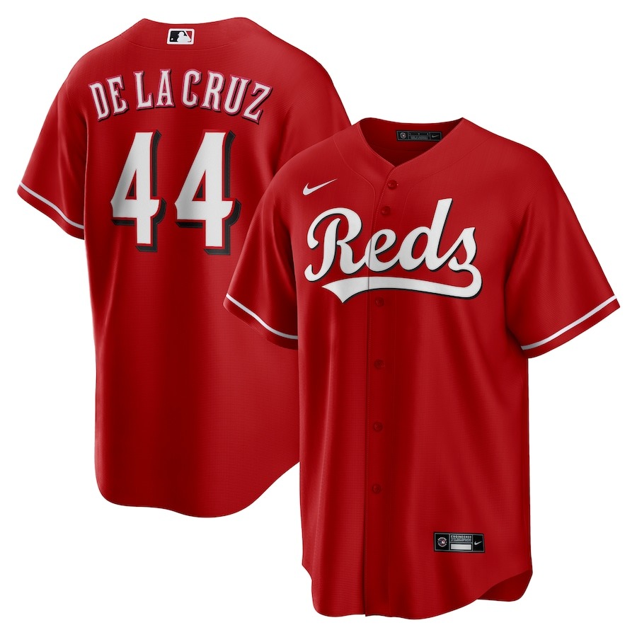Men's Cincinnati Reds Elly De La Cruz Nike Red Alternate Limited Player Jersey - Puhuasuan