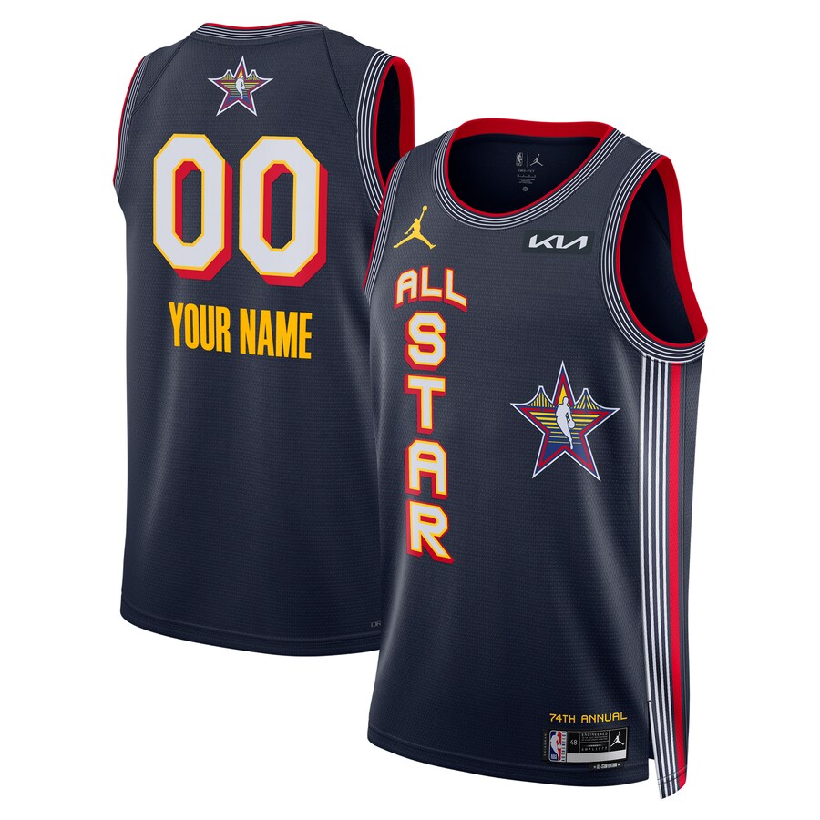 Unisex Jordan Brand Navy 2025 NBA All-Star Game Swingman Pick-A-Player Jersey - Puhuasuan