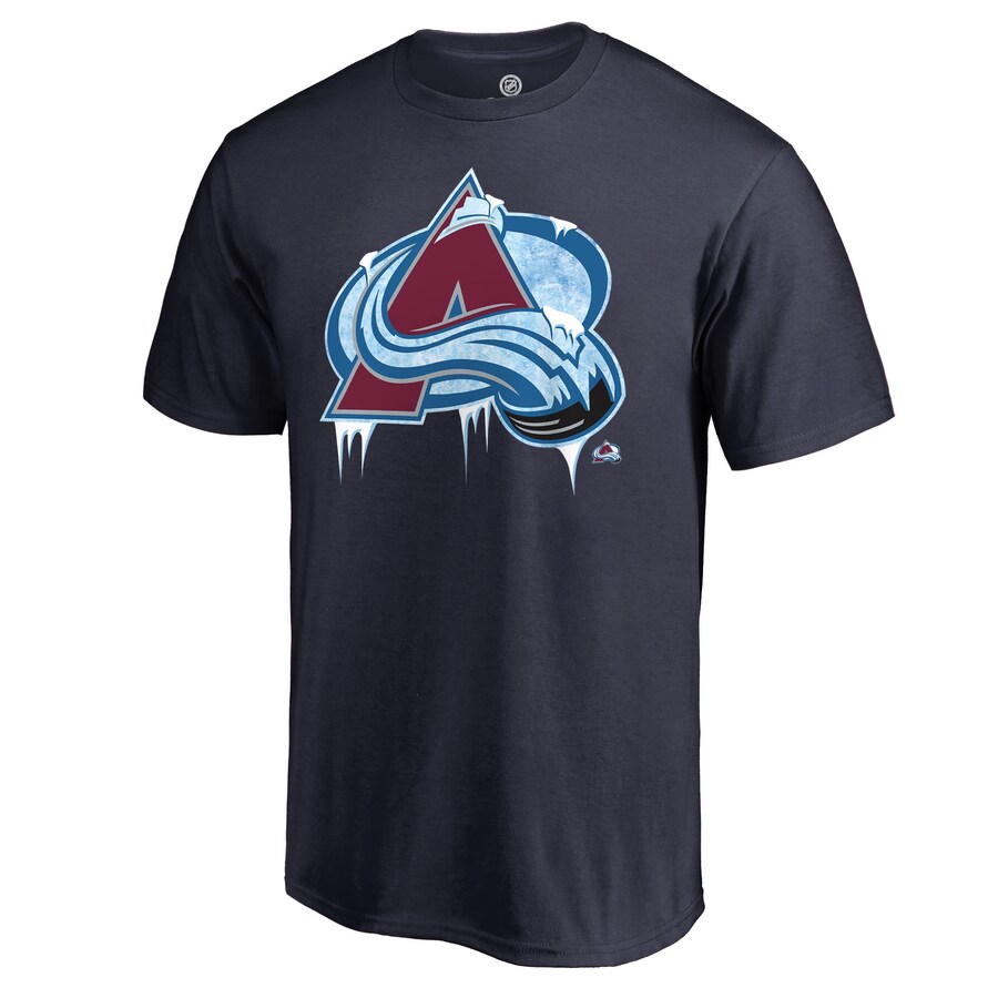 Men's Colorado Avalanche Navy Hometown Collection Local T-Shirt - Puhuasuan
