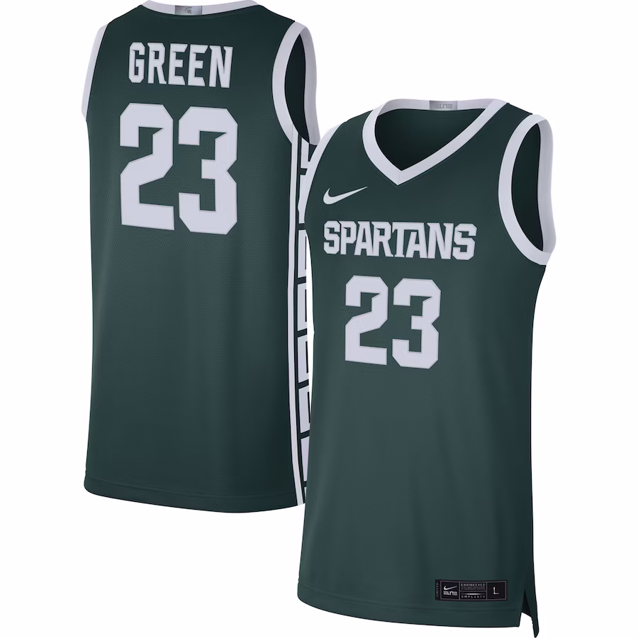 Draymond Green Michigan State Spartans Nike Alumni Player Limited Basketball Jersey - Green - Puhuasuan