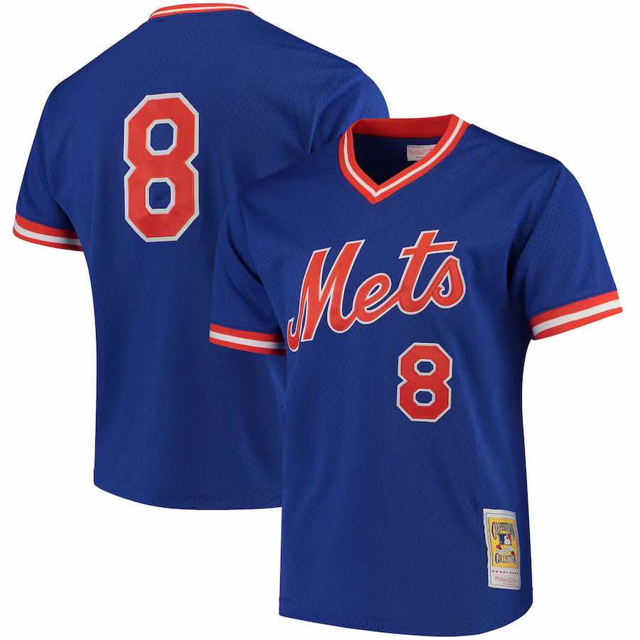 New York Mets Gary Carter Mitchell & Ness Royal Batting Practice Jersey - Puhuasuan