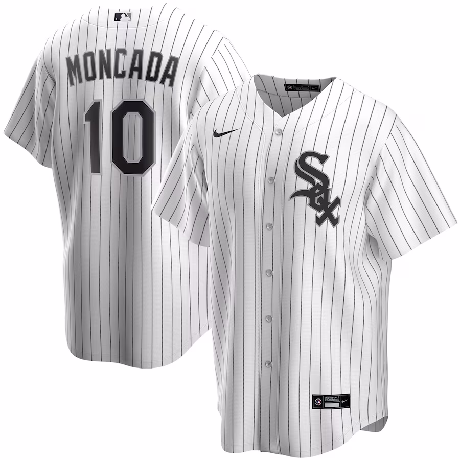 Youth Chicago White Sox Yoan Moncada Nike White Alternate Replica Player Jersey - Puhuasuan