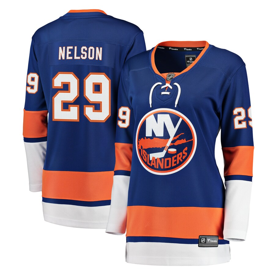 Women's New York Islanders Brock Nelson Fanatics Branded Royal Breakaway Player Jersey - Puhuasuan