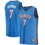 Men's Oklahoma City Thunder Chet Holmgren Fanatics Blue 2022 NBA Draft First Round Pick Fast Break Replica Player Jersey - Icon Edition - Puhuasuan