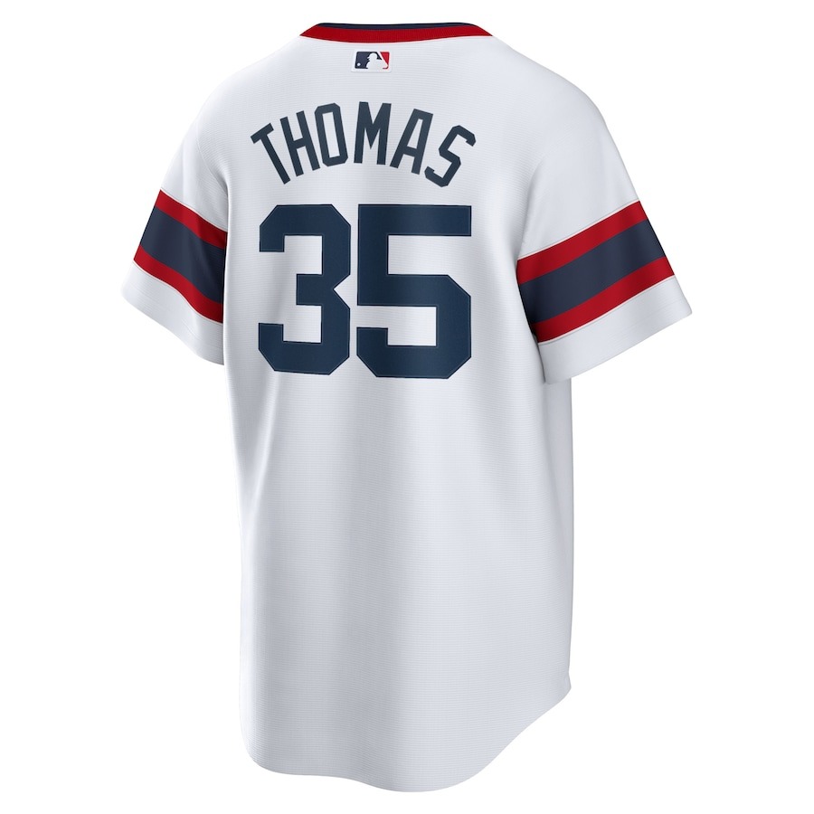 Men's Chicago White Sox Frank Thomas Nike White Home Cooperstown Collection Player Jersey - Puhuasuan