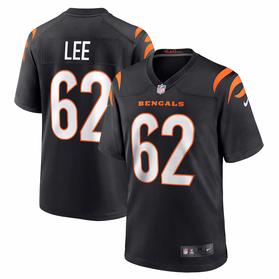 Men's Cincinnati Bengals Matt Lee Nike Black Game Jersey - Puhuasuan