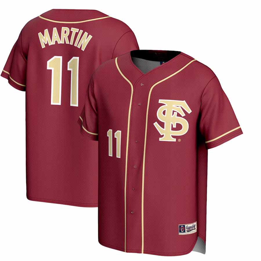 Mike Martin Florida State Seminoles GameDay Greats Unisex Lightweight Baseball Jersey - Garnet - Puhuasuan