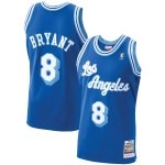 Men's Los Angeles Lakers Kobe Bryant Mitchell & Ness Royal 1996-97 Hardwood Classics Authentic Player Jersey - Puhuasuan