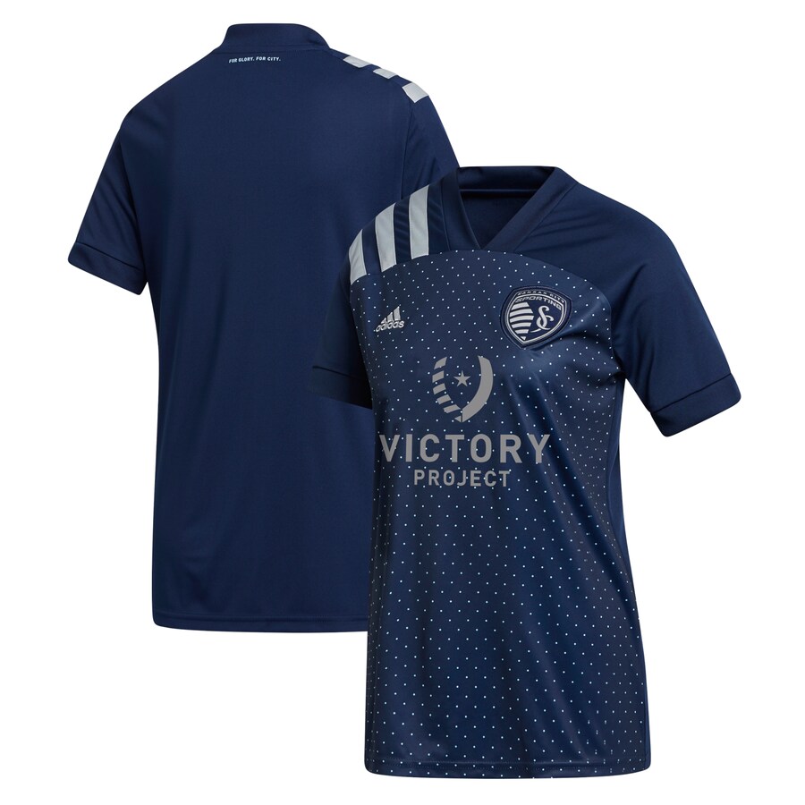 Women's Sporting Kansas City adidas Blue 2021 Secondary Replica Jersey - Puhuasuan