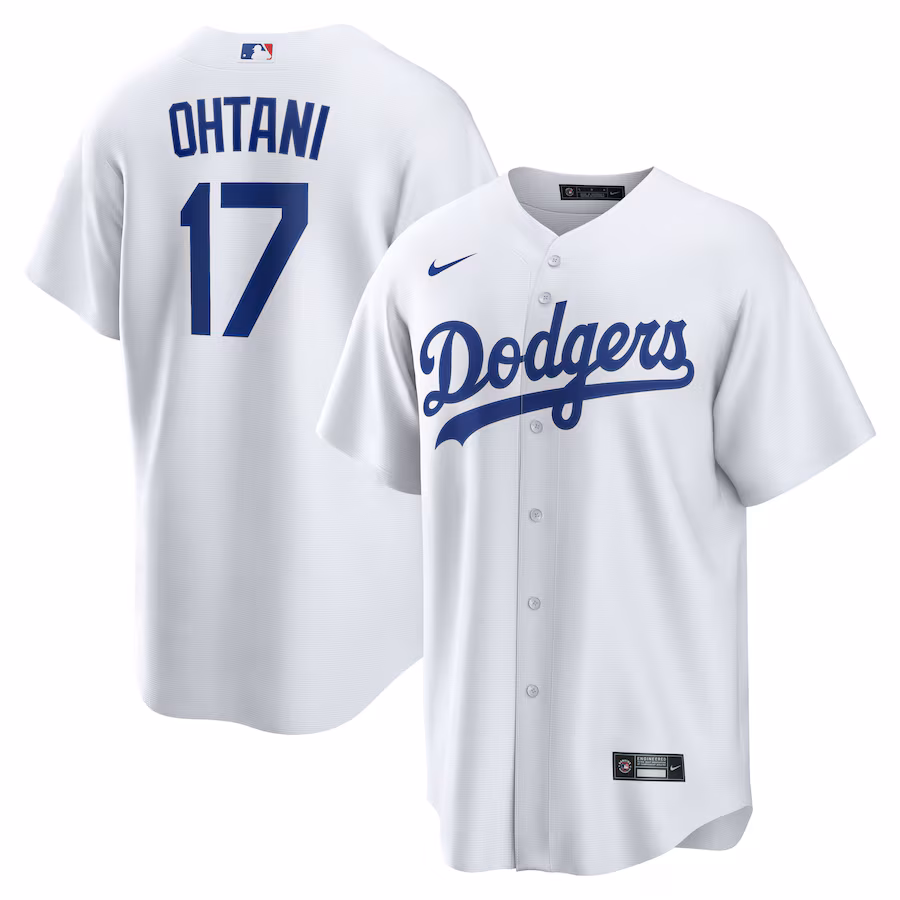 Youth Los Angeles Dodgers Shohei Ohtani Nike White Home Replica Player Jersey - Puhuasuan