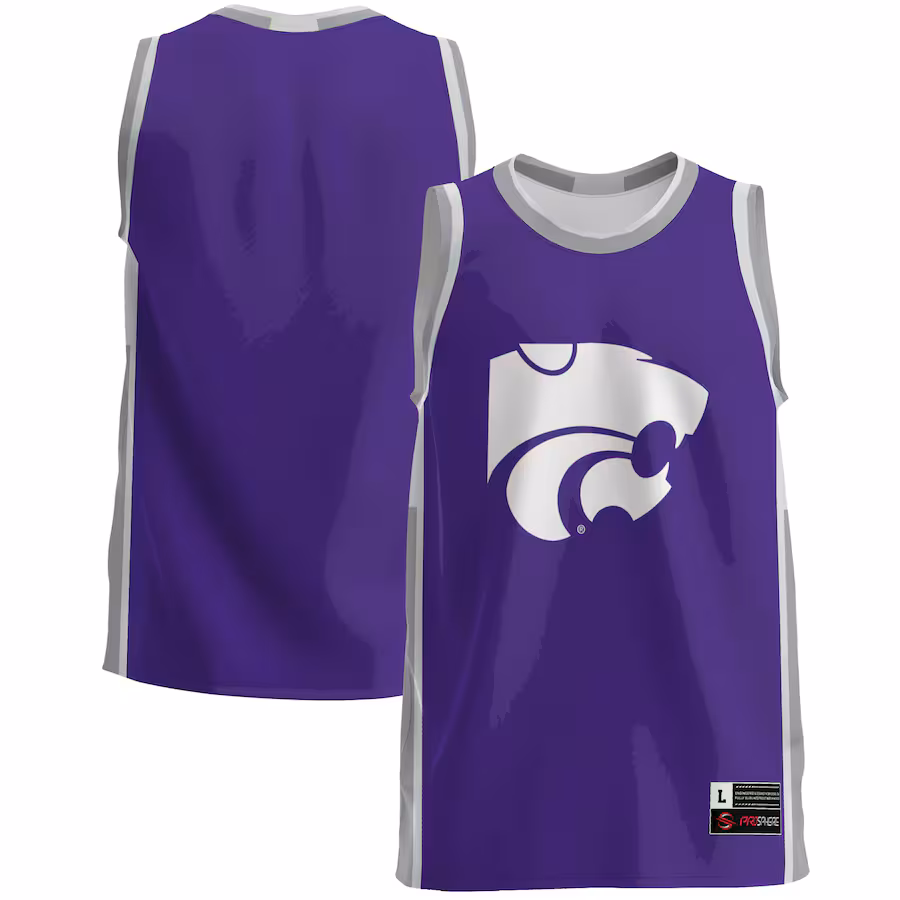 Men's GameDay Greats  Purple Kansas State Wildcats  Lightweight Basketball Jersey - Puhuasuan